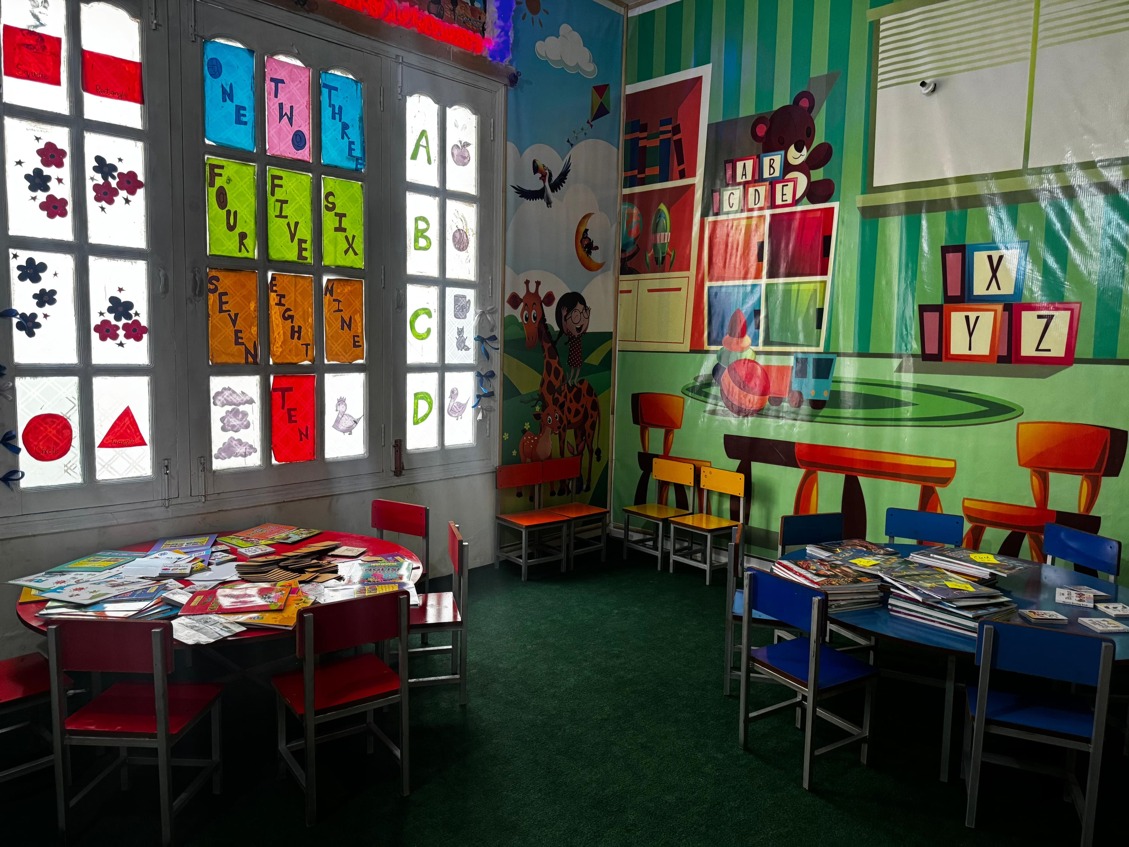 Students studying and preparing for exams